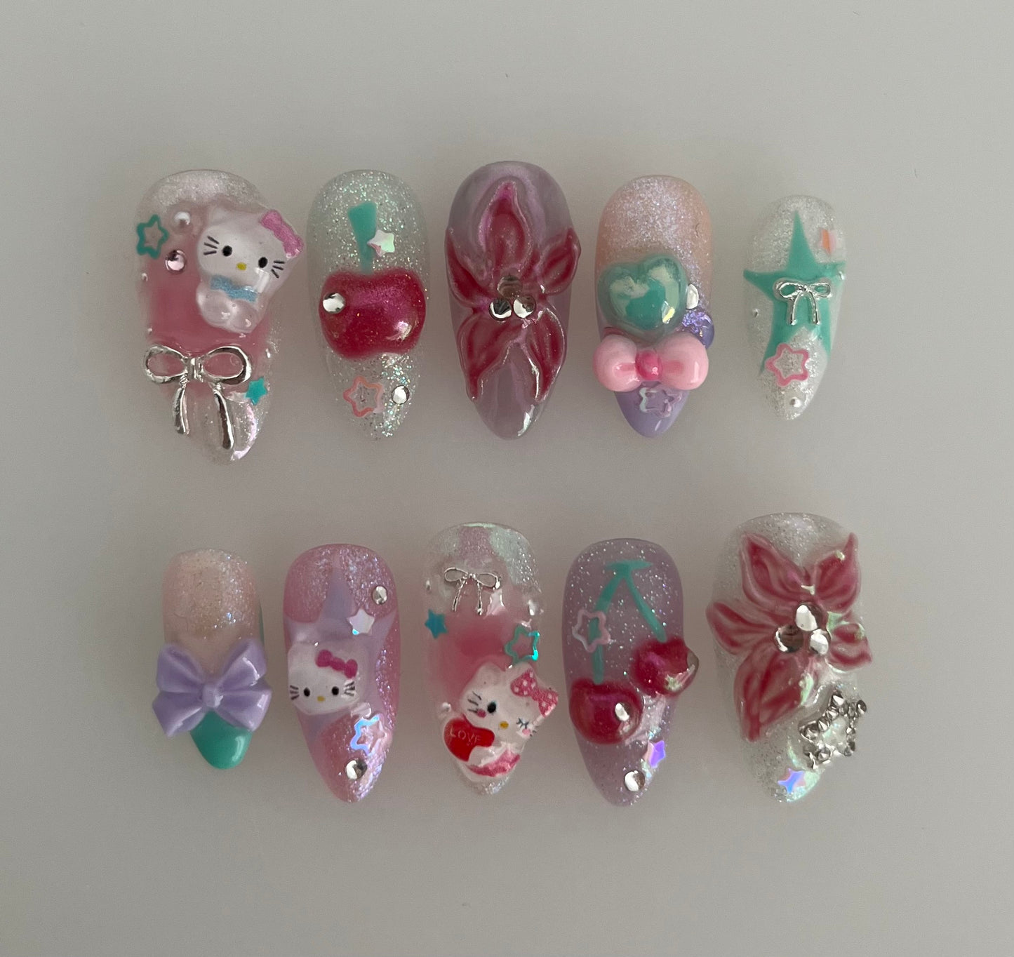 apple picking kitty - made to order