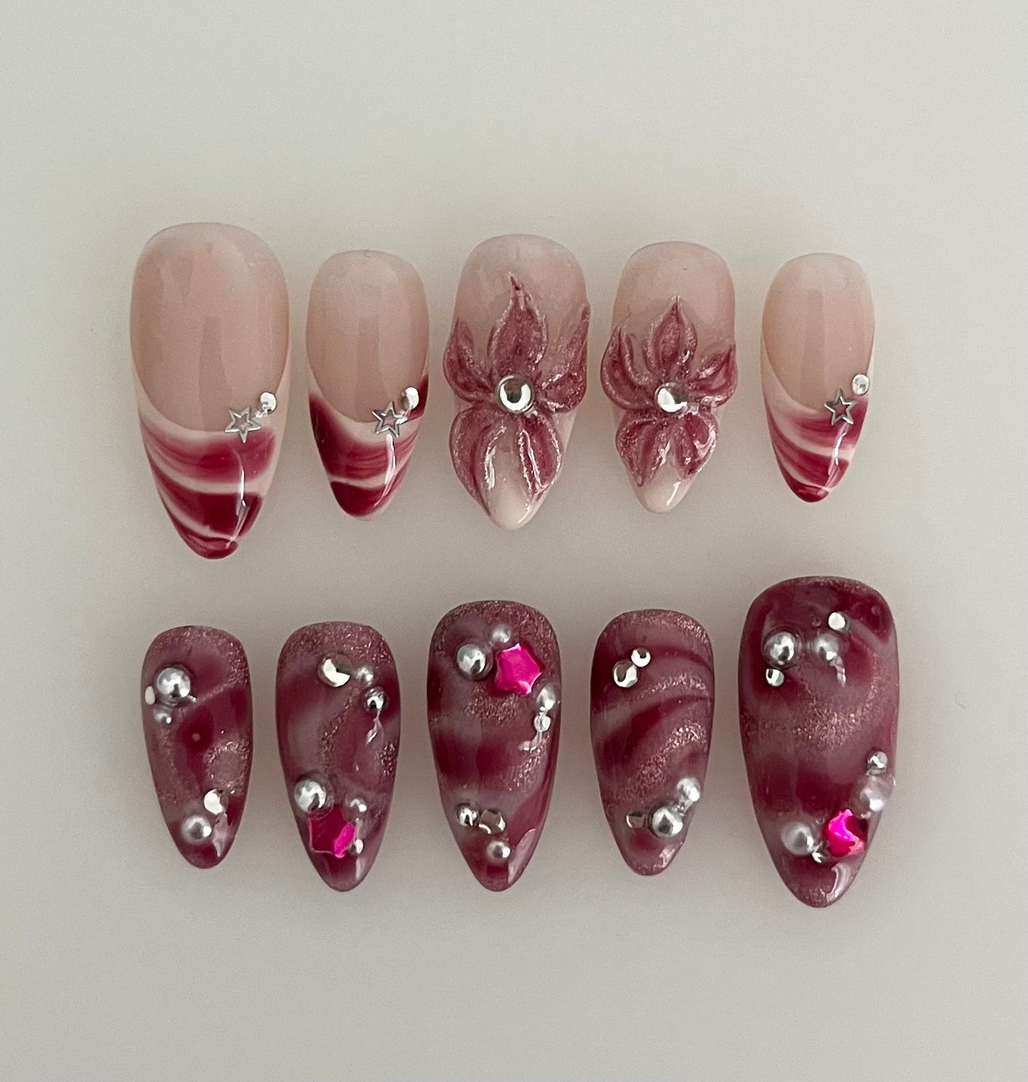 cherry swirls - made to order