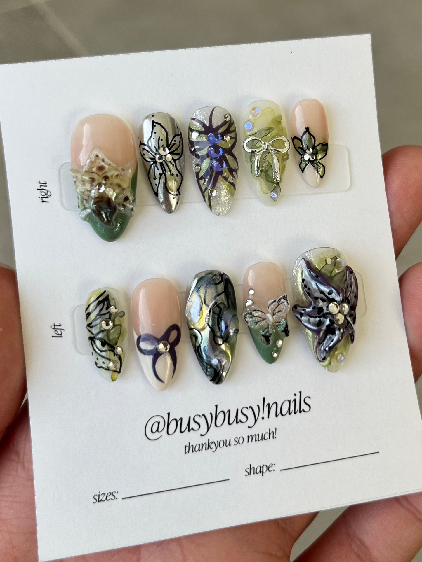 spring moss - made to order
