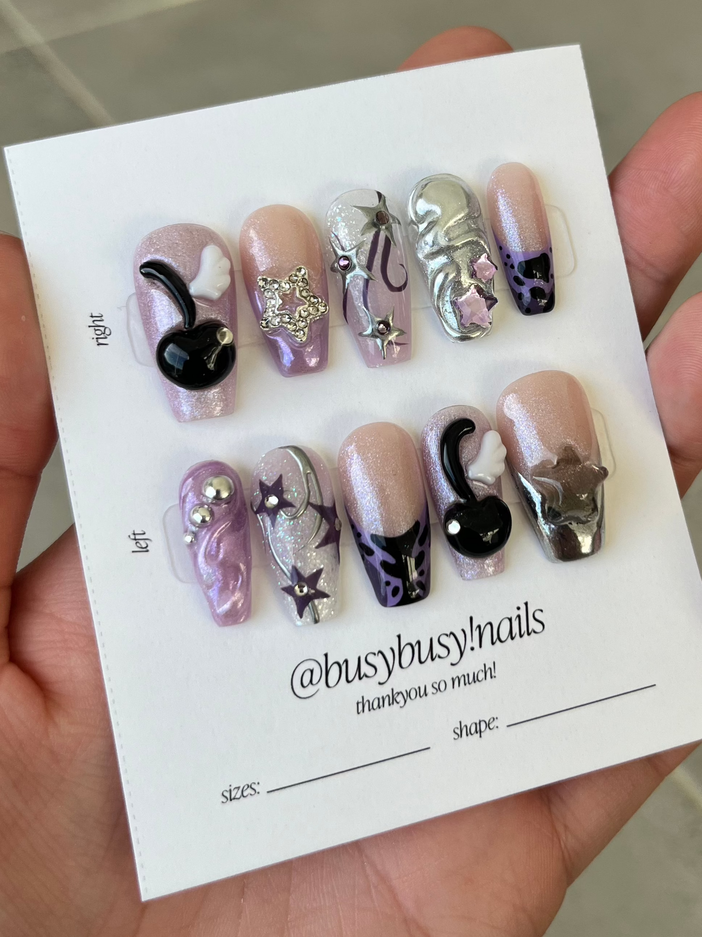 black cherry - made to order