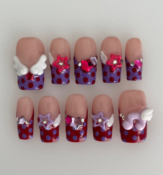 violet and ruby - made to order