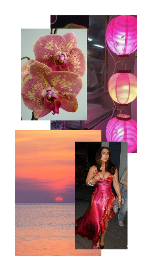 sunset haze - moodboard set