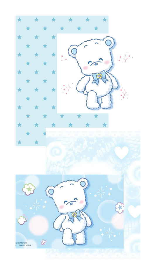 sugar cream puff - moodboard set