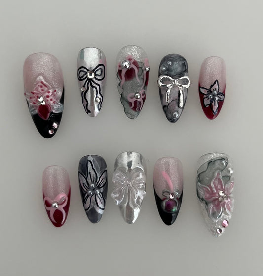 vampy florals - made to order