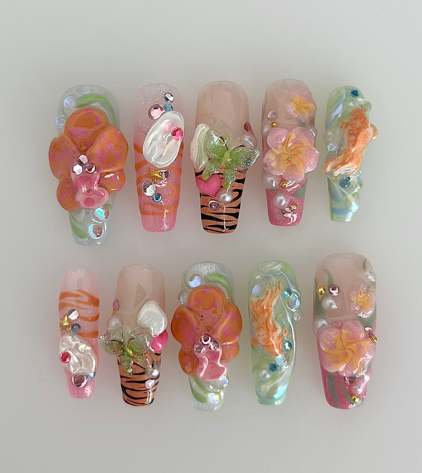tropical tiger - made to order