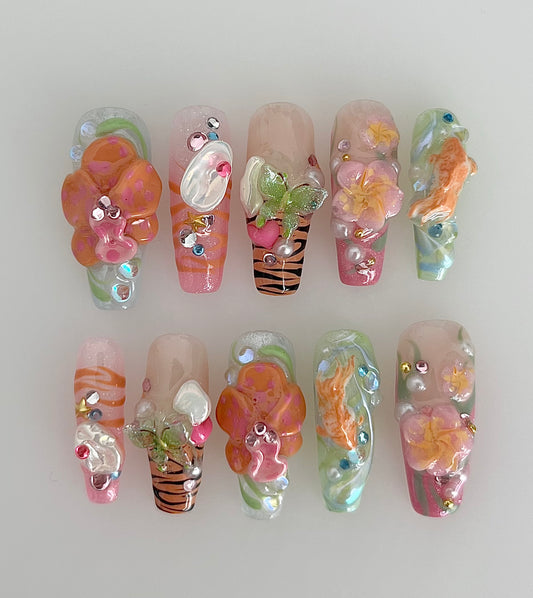 tropical tiger - made to order
