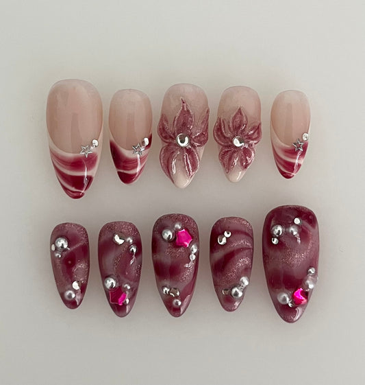 cherry swirls - made to order