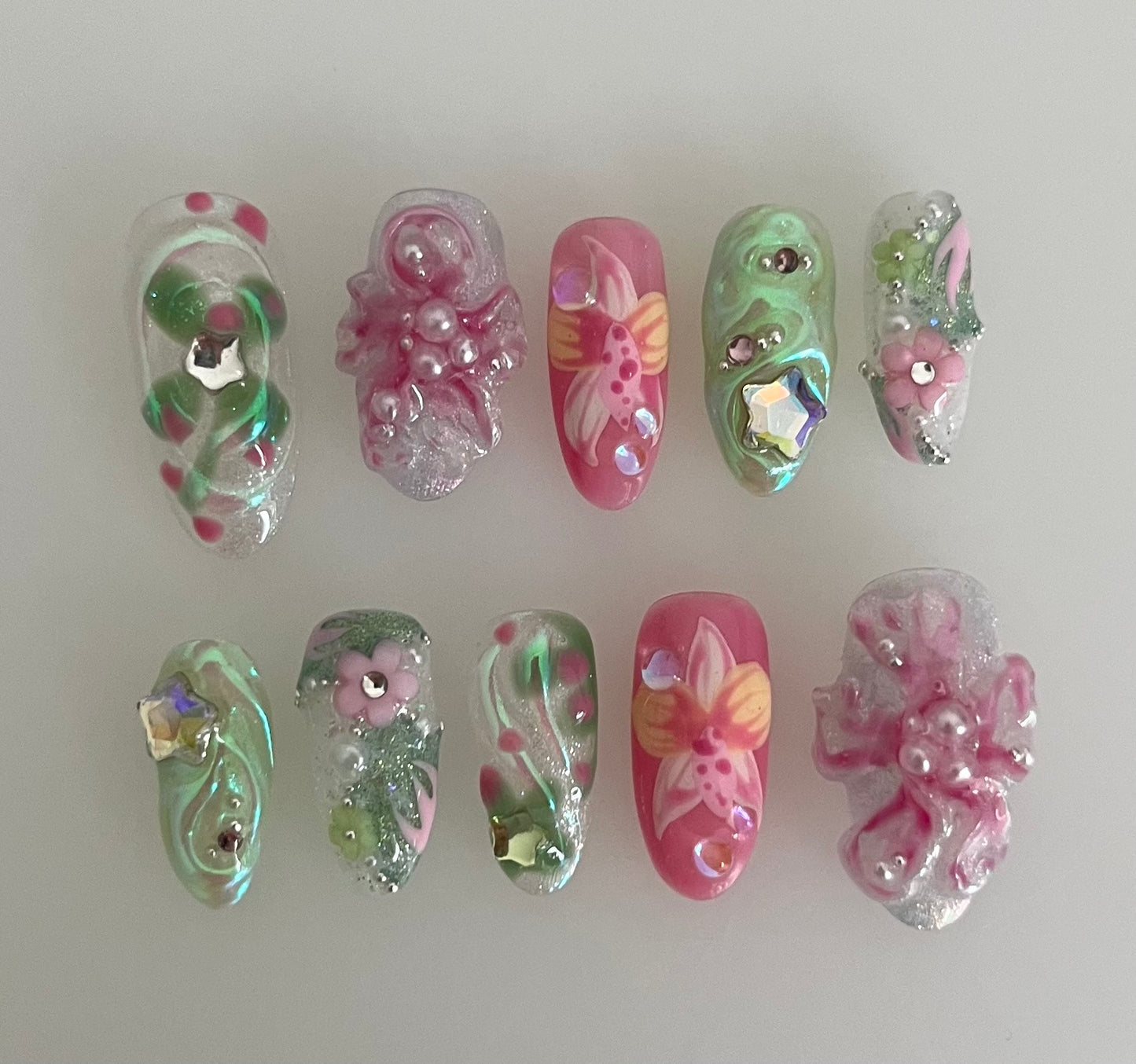 lucky orchids - made to order