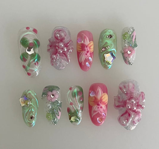 lucky orchids - made to order