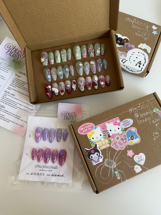 busybusy!nails keep boxes