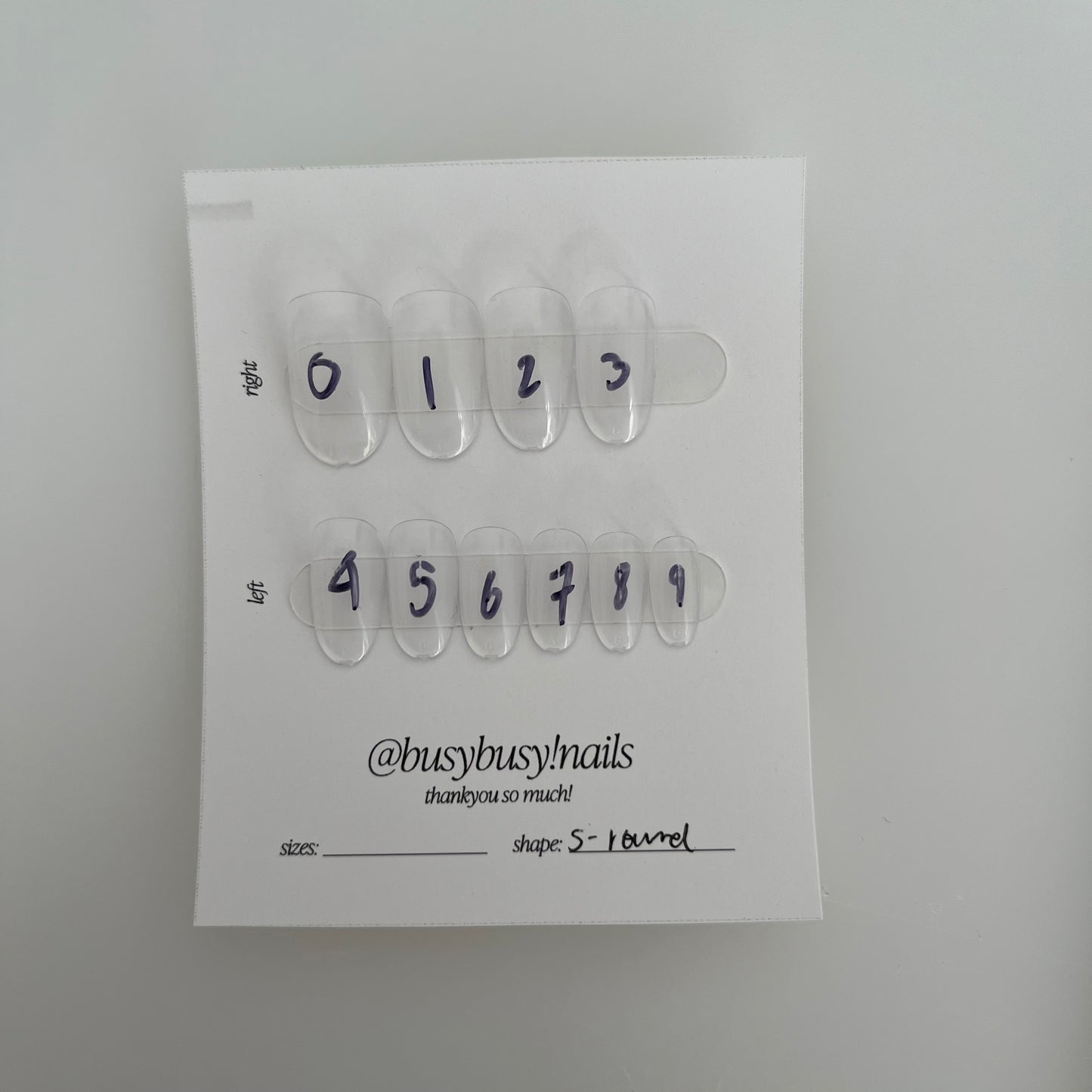sizing kit