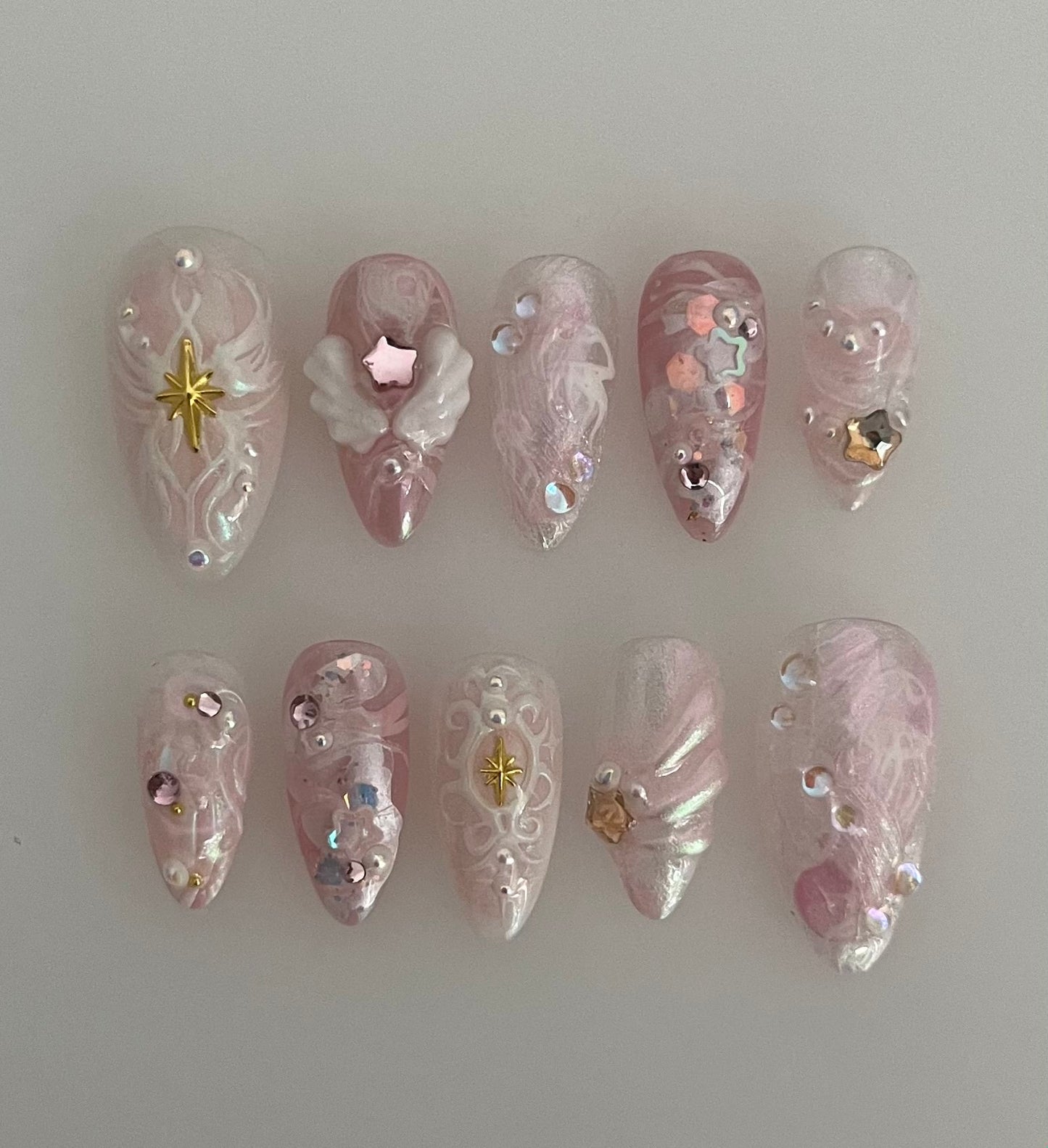 cotton candy angel - made to order