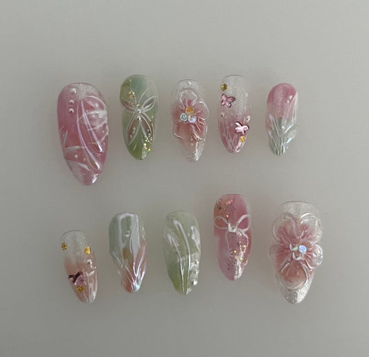 tropical florals - made to order