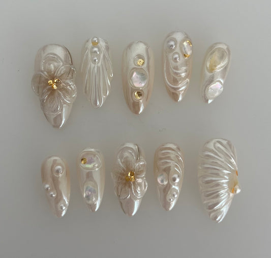 sand and seashells - made to order