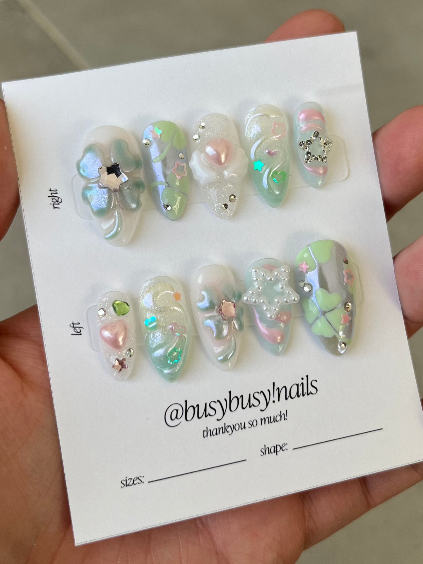 lucky charm - made to order